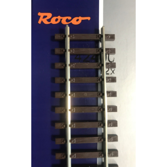Tor flex 920mm drewniany podkład Roco 42400 HO